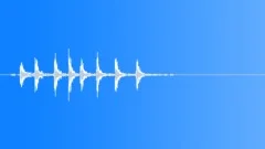 Fast wind up mechanism rattle Sound Effect