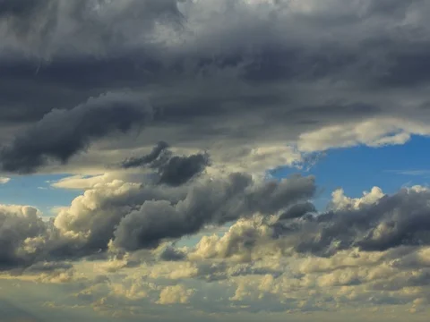 Fast winter Clouds 4k Timelapse Vidéo 72574022