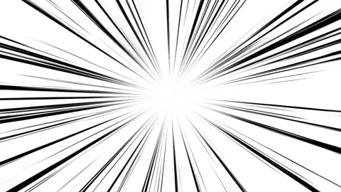 Fast zoom effect fast moving lines for shock decoration Stock Footage 222773920