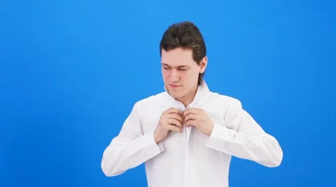 Fasten shirt Video stock 8561157