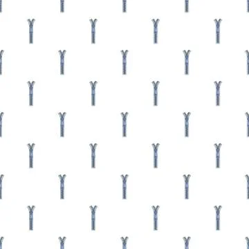 Fastener zip pattern seamless 库存插图