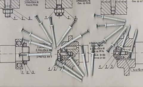 Fasteners Stock Photos