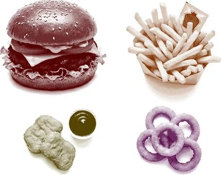 Fastfood3 Stock-Illustration
