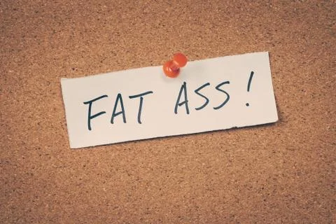 Fat ass Stock Photos