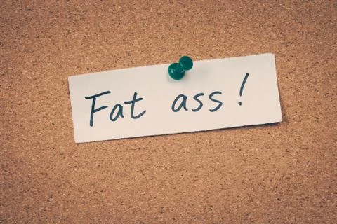 Fat ass Stock Photos