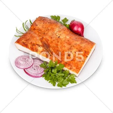 Fat bacon Stock Photos