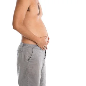 Fat belly Stock Photos
