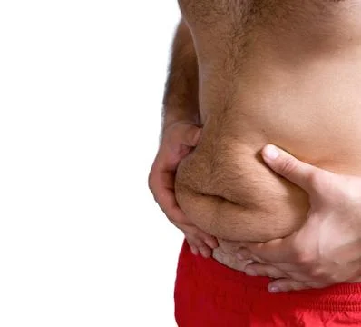 Fat belly Stock Photos