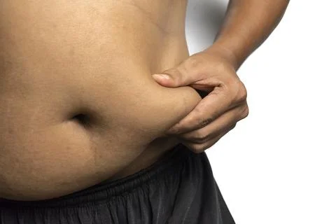 Fat belly Stock Photos