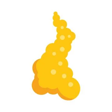 Fat cells forming adipose tissue creating body fat Stock Illustration