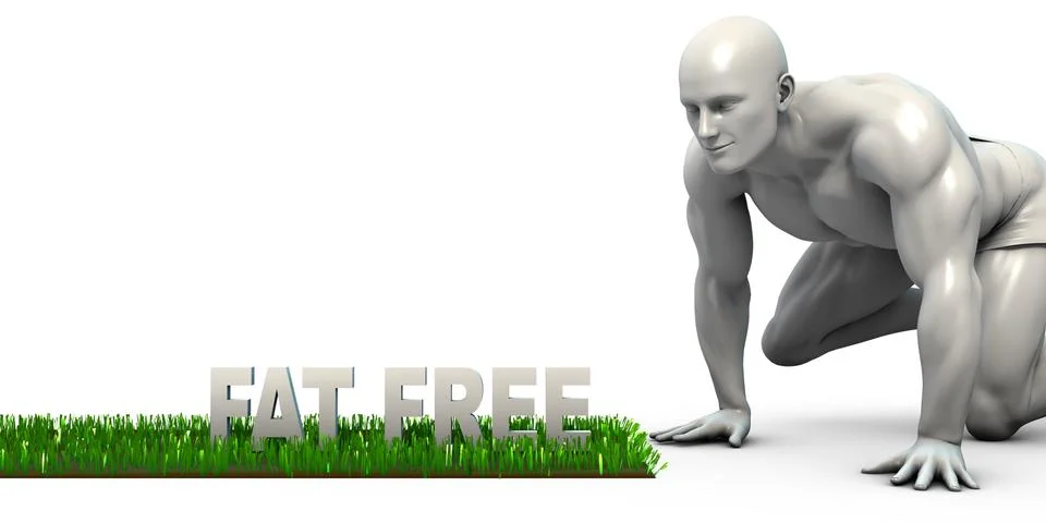 Fat Free Illustrazione stock
