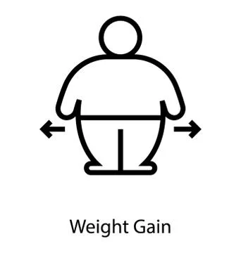 Fat Man Avatar Stock Illustration
