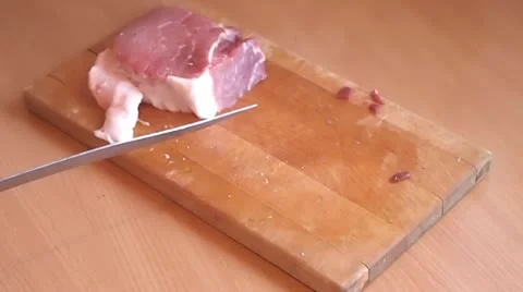 Fat meat Video stock 10874602