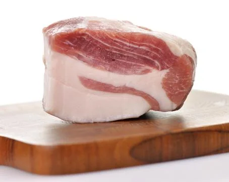 Fat pork Stock Photos
