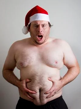 Fat santa Stock Photos