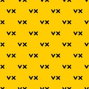 Fat tick and cross pattern vector Illustrazione stock