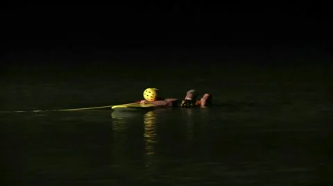 Fatal car into water 3 Stock Footage 933233