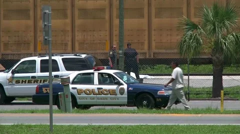 Fatal train vs pedestrian Stock Footage 934118
