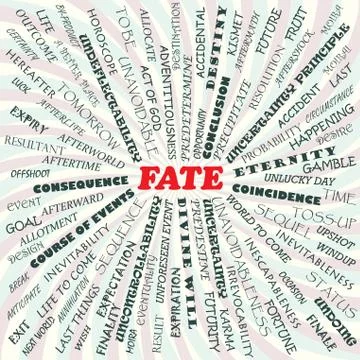 Fate Stock Illustration