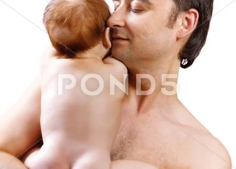 Father and the child Stock Photos