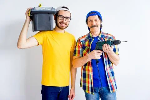 Father and s Stock Photos