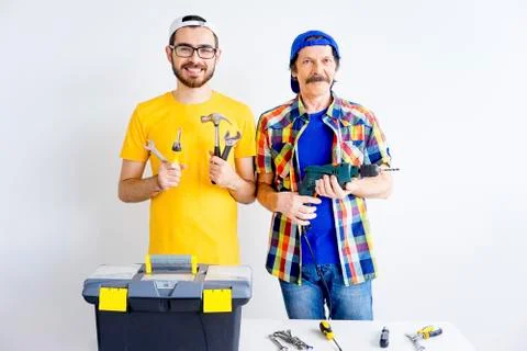 Father and s Stock Photos