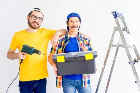 Father and s Stock Photos