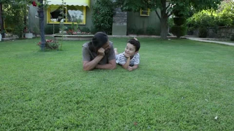 Father and son 5 Stock Footage 11311554