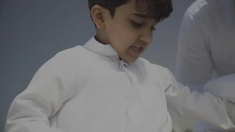Father and son at the beach. Stock Footage 108256953
