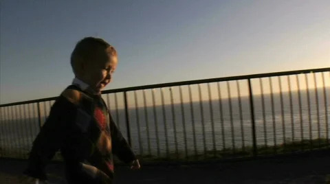 Father and son Stock Footage 306428