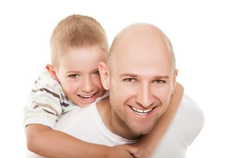 Father and son Stock-Fotos