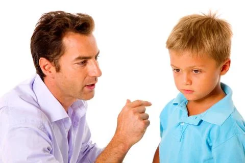Father and son Stock Photos