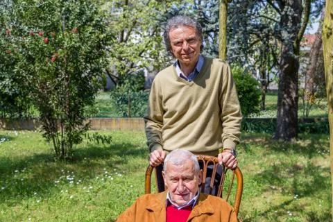 Father and son Stock Photos