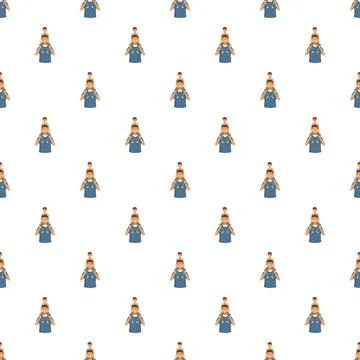 Father and son piggyback pattern illustration Stock Illustration