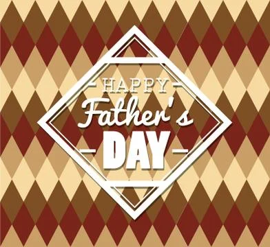 Father day card Illustrazione stock