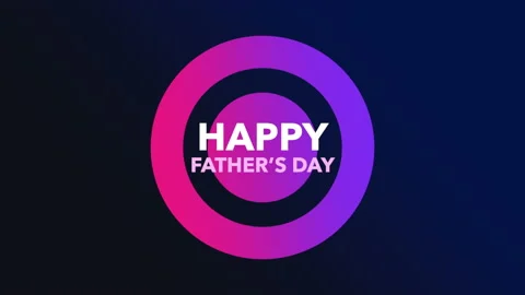 Father Day on purple gradient Vidéo 169733070