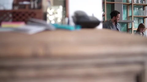 Father explaining cooking to his young daughter Stock Footage 63303637