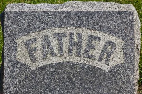 Father headstone Stock-Fotos