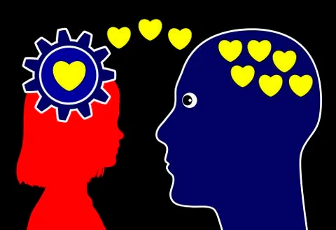 Father Love Stock Illustration