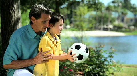 Father &amp; Son Time Video stock 722860