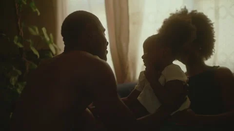 Father spending some time with his family Stock Footage 279393585