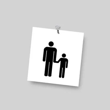 Father symbol Stock Illustration