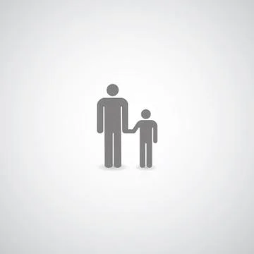 Father symbol set Stock Illustration
