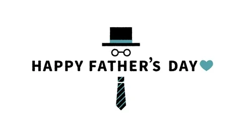 Father's day animation Stock Footage 311928119