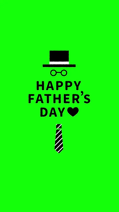 Father's day animation Stock Footage 311928127