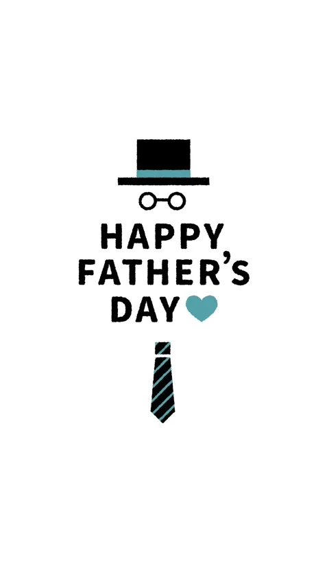 Father's day animation Stock Footage 311928129