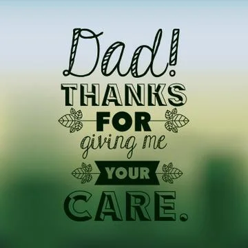 Fathers day design 스톡 일러스트