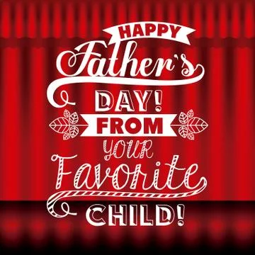 Fathers day design 스톡 일러스트