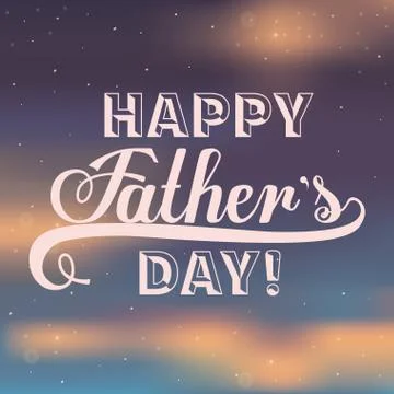 Fathers day design Stockillustratie