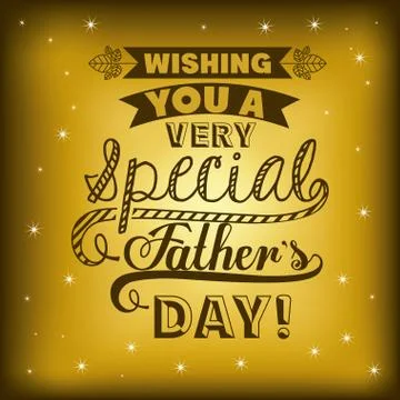 Fathers day design 스톡 일러스트